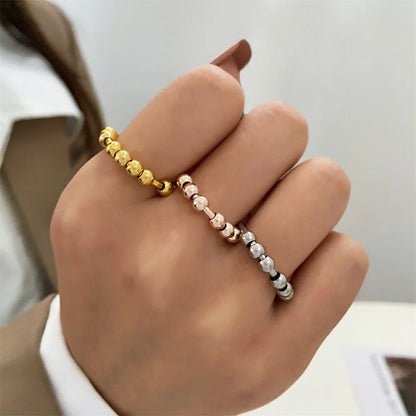 ANXIETY BEAD RING (ADJUSTABLE)