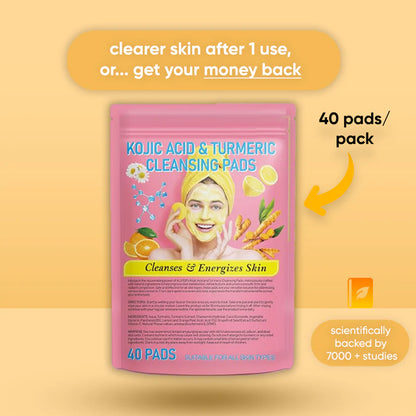 Turmeric & Kojic Acid Cleansing Pads Vitaluxe™