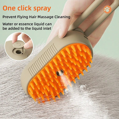 3 in 1 Pro Steam Brush for Cats & Dogs